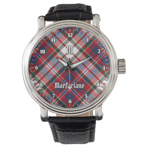 Clan MacFarlane Dress Tartan Horloge