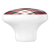 Clan MacFarlane Dress Tartan Keramische Knop (Zijkant)