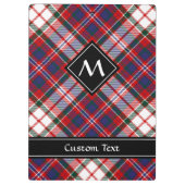 Clan MacFarlane Dress Tartan Klembord (Achterkant)