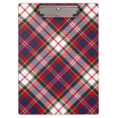 Clan MacFarlane Dress Tartan Klembord (Voorkant)