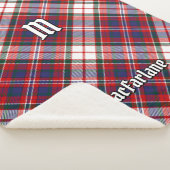 Clan MacFarlane Dress Tartan Sherpa Deken (3/4)