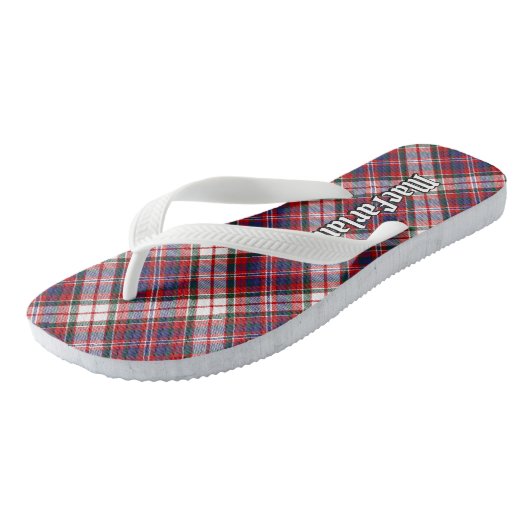 Clan MacFarlane Dress Tartan Teenslippers (Schuin)