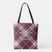 Clan MacFarlane Dress Tartan Tote Bag (Achterkant)