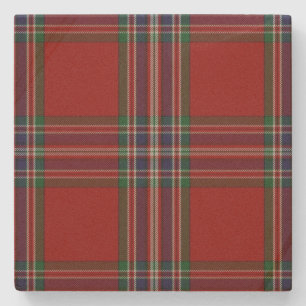 Clan MacFarlane Jurk Tartan Plaid Stone Onderzette Stenen Onderzetter