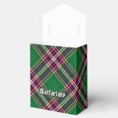 Clan MacFarlane Moderne Jacht Tartan Bedankdoosjes (Geopend)