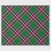 Clan MacFarlane Moderne Jacht Tartan Cadeaupapier (Vlak)
