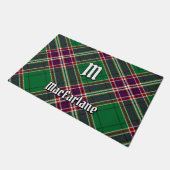Clan MacFarlane Moderne Jacht Tartan Deurmat (Schuin)