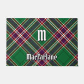 Clan MacFarlane Moderne Jacht Tartan Deurmat (Voorkant)