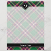 Clan MacFarlane Moderne Jacht Tartan Flyer (Achterkant)
