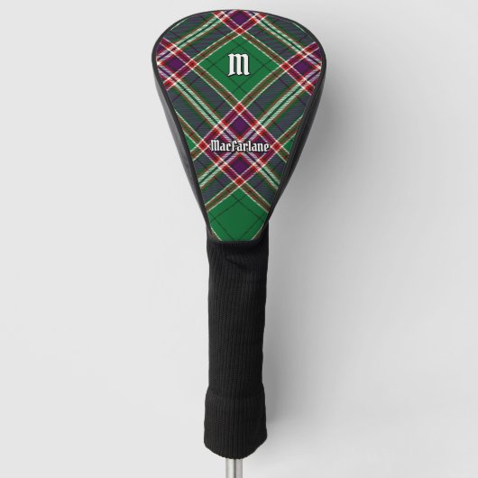 Clan MacFarlane Moderne Jacht Tartan Golfheadcover (Voorkant)