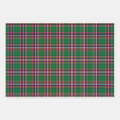 Clan MacFarlane Moderne Jacht Tartan Inpakpapier Vel (Voorkant)