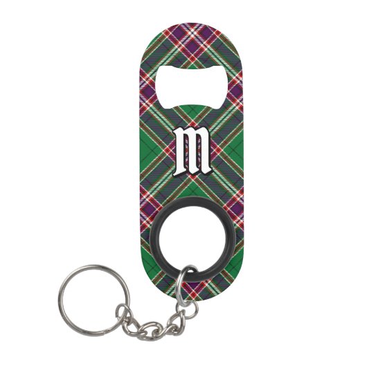 Clan MacFarlane Moderne Jacht Tartan Mini Flessenopener (Voorkant)
