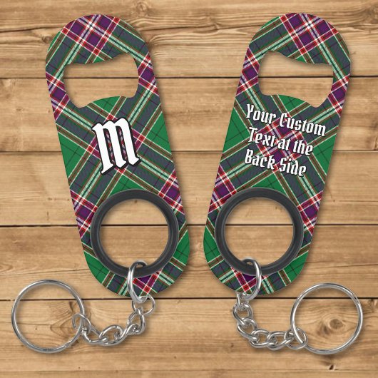 Clan MacFarlane Moderne Jacht Tartan Mini Flessenopener