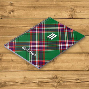 Clan MacFarlane Moderne Jacht Tartan Notitieboek