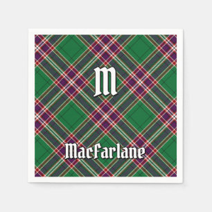 Clan MacFarlane Moderne Jacht Tartan Servet