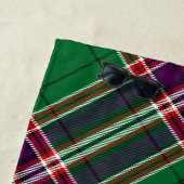 Clan MacFarlane Moderne Jacht Tartan Strandlaken (In situ)