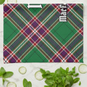 Clan MacFarlane Moderne Jacht Tartan Theedoek (Gevouwen)