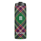 Clan MacFarlane Moderne Jacht Tartan Thermosbeker (Voorkant)