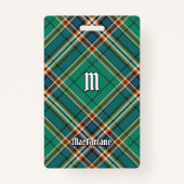 Clan MacFarlane Oude Jacht Tartan Badge (Voorkant)