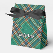 Clan MacFarlane Oude Jacht Tartan Bedankdoosjes (Voorkant Zijde)