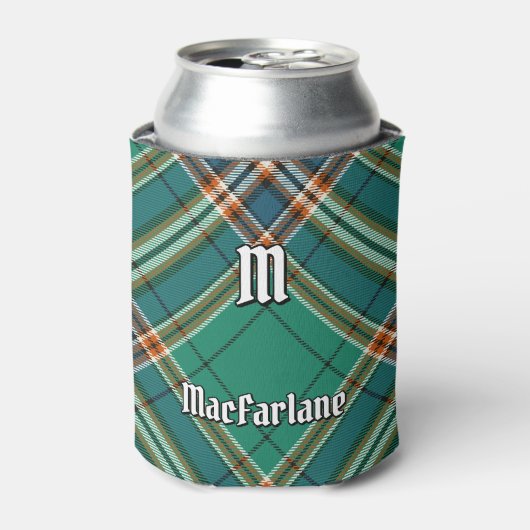 Clan MacFarlane Oude Jacht Tartan Blikjeskoeler (Blikje Voorkant)