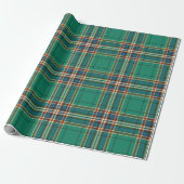 Clan MacFarlane Oude Jacht Tartan Cadeaupapier (Uitgerold)