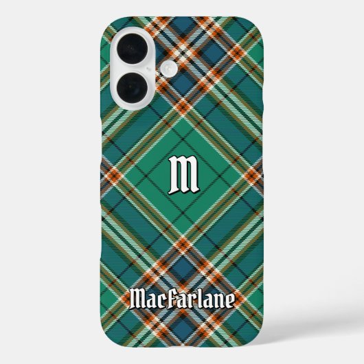Clan MacFarlane Oude Jacht Tartan Case-Mate iPhone Case (Achterkant)