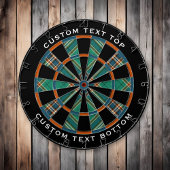 Clan MacFarlane Oude Jacht Tartan Dartbord