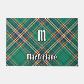 Clan MacFarlane Oude Jacht Tartan Deurmat (Voorkant)