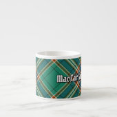 Clan MacFarlane Oude Jacht Tartan Espresso Kop (Voorkant)