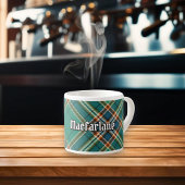 Clan MacFarlane Oude Jacht Tartan Espresso Kop
