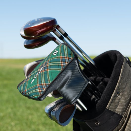 Clan MacFarlane Oude Jacht Tartan Golfheadcover (Insitu)
