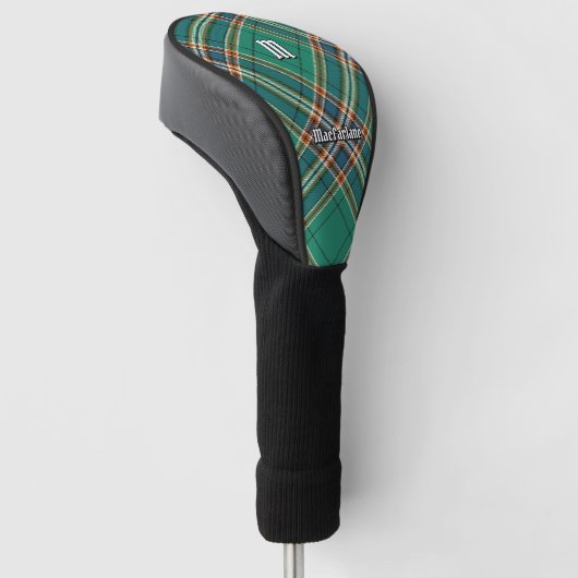 Clan MacFarlane Oude Jacht Tartan Golfheadcover (Schuin)