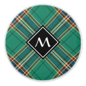 Clan MacFarlane Oude Jacht Tartan Keramische Knop (Voorkant)