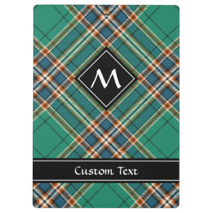 Clan MacFarlane Oude Jacht Tartan Klembord