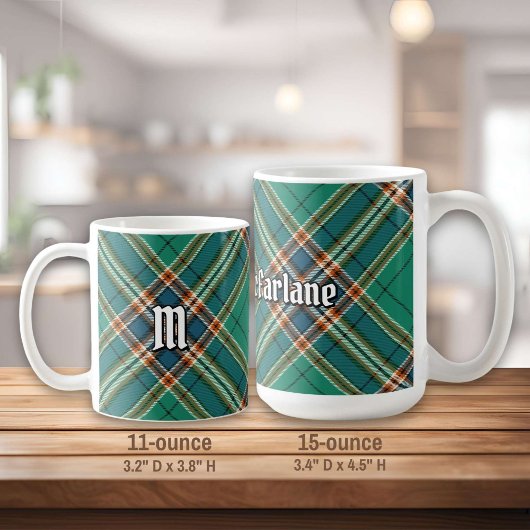 Clan MacFarlane Oude Jacht Tartan Koffiemok