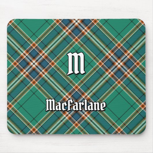 Clan MacFarlane Oude Jacht Tartan Muismat (Voorkant)