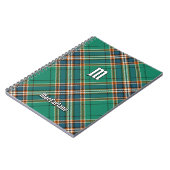 Clan MacFarlane Oude Jacht Tartan Notitieboek (Linkerzijde)