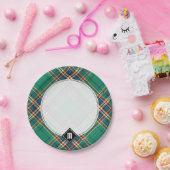 Clan MacFarlane Oude Jacht Tartan Papieren Bordje (Feest)