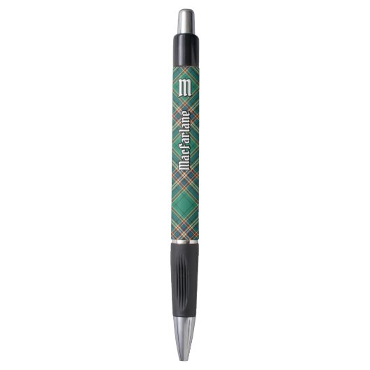 Clan MacFarlane Oude Jacht Tartan Pen (Voorkant Verticaal)