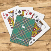 Clan MacFarlane Oude Jacht Tartan Pokerkaarten