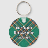 Clan MacFarlane Oude Jacht Tartan Sleutelhanger (Achterkant)