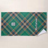 Clan MacFarlane Oude Jacht Tartan Strandlaken (Voorkant)