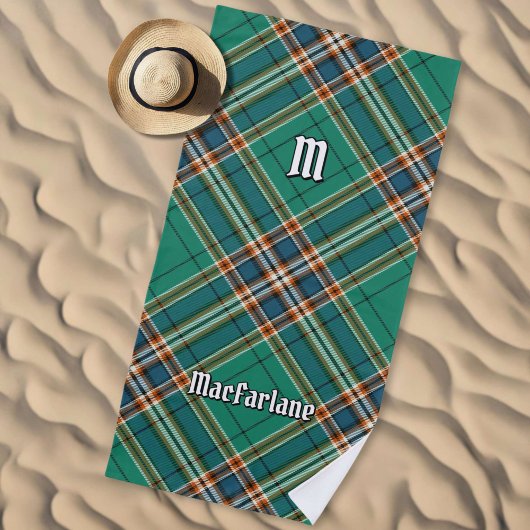 Clan MacFarlane Oude Jacht Tartan Strandlaken