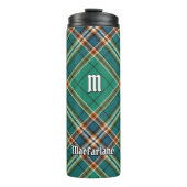 Clan MacFarlane Oude Jacht Tartan Thermosbeker (Voorkant)
