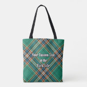 Clan MacFarlane Oude Jacht Tartan Tote Bag (Achterkant)