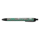 Clan MacFarlane Oude Jacht Tartan Zwarte Inkt Pen (Bodem)