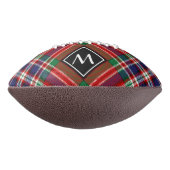 Clan MacFarlane Red Tartan American Football (Gedraaid 90)