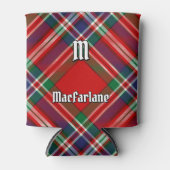 Clan MacFarlane Red Tartan Blikjeskoeler (Voorkant)