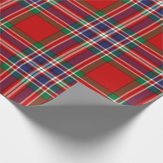 Clan MacFarlane Red Tartan Cadeaupapier (Hoek)